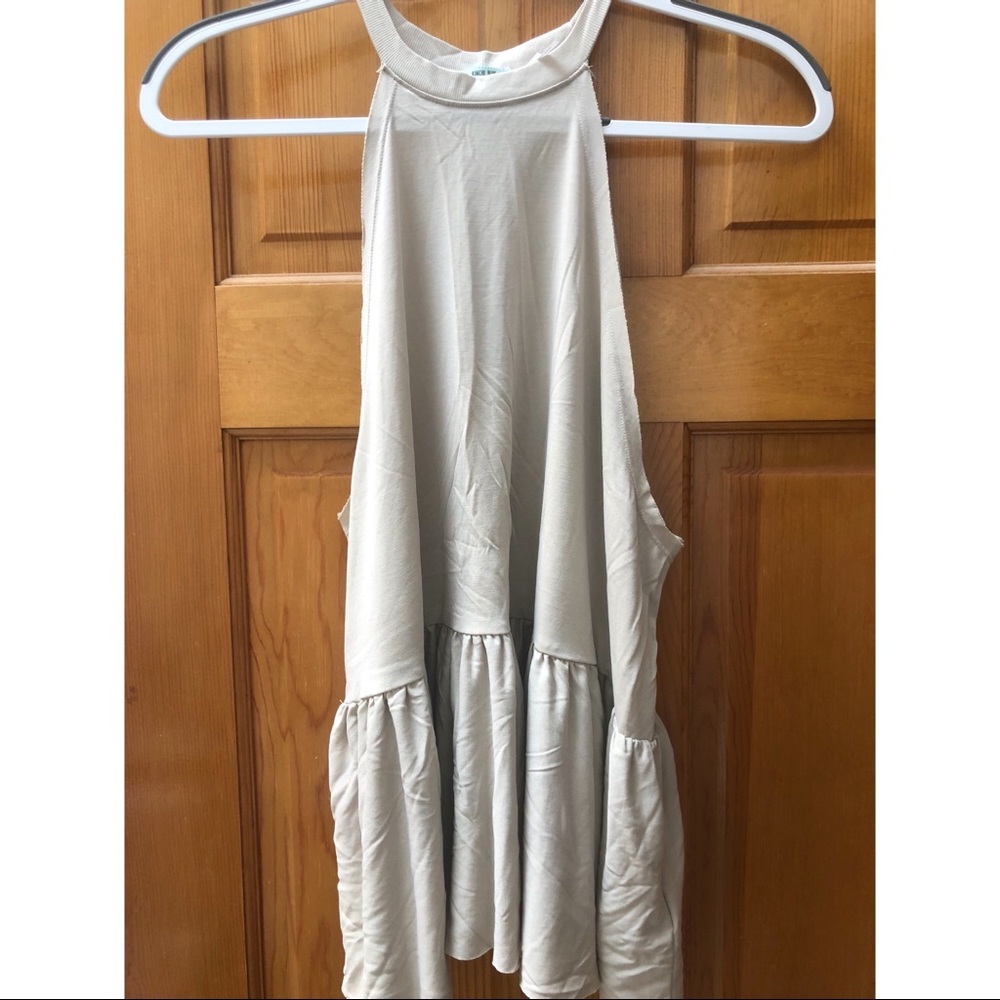 Urban Outfitters Sleeveless Peplum Top